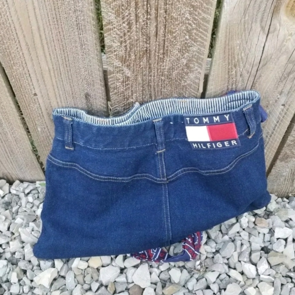 Tommy Hilfiger Handmade Denim Purse